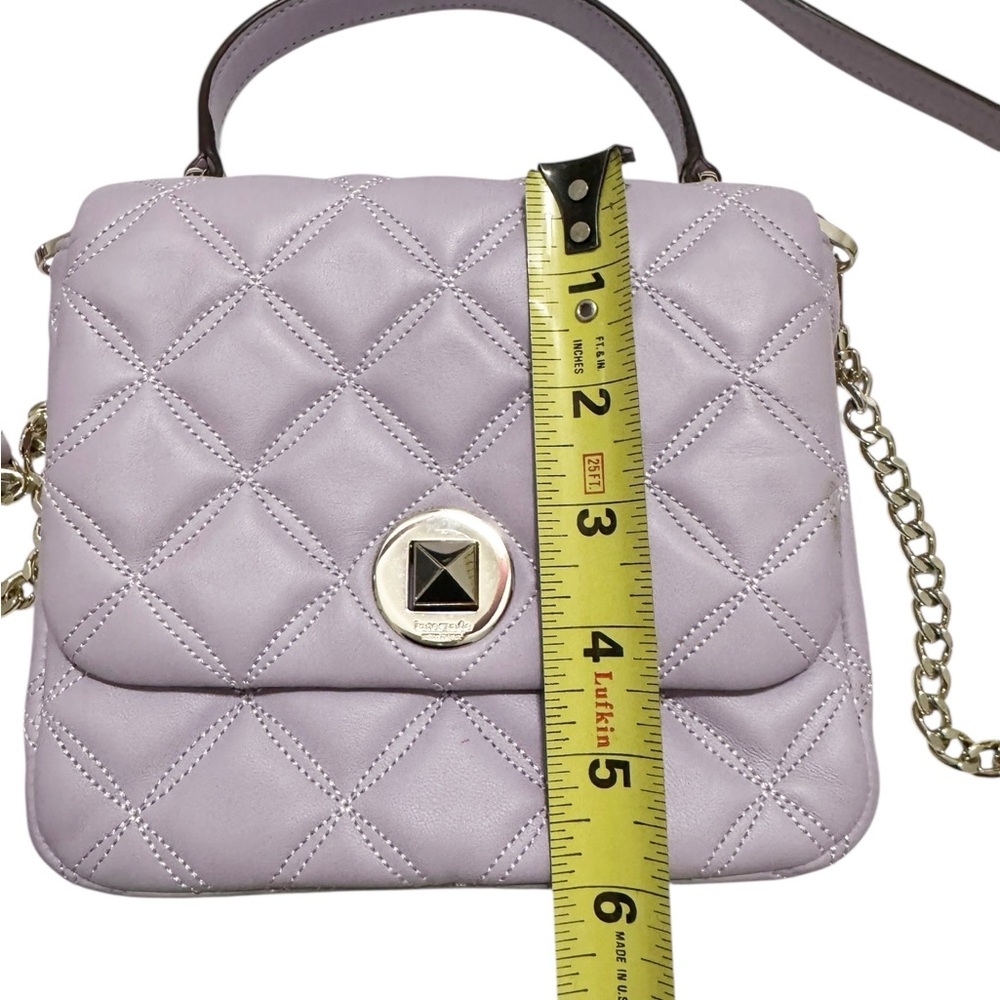 Kate Spade Natalia Quilted Square Bag Lavender - Picture 6 of 16